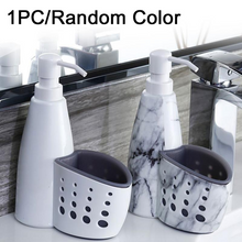 Load image into Gallery viewer, Two-in-one Dispenser And Multifunction Liquid Detergent Storage Box Sponge Container Drainboard Soap Holder
